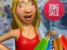 超级市场购物女孩游戏