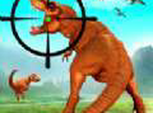 射击野生恐龙