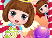 贝贝割绳子吃糖果