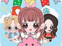 精装美少女装扮